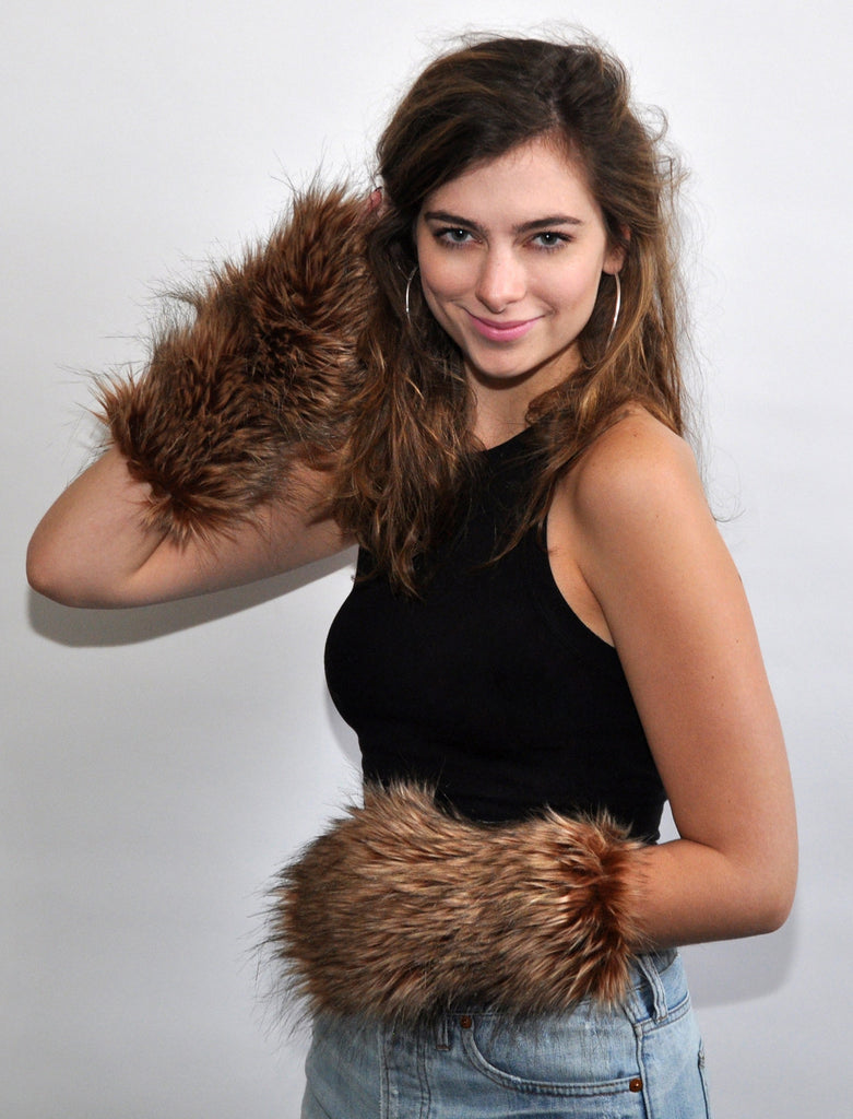 CHESTNUT FOX MITTS