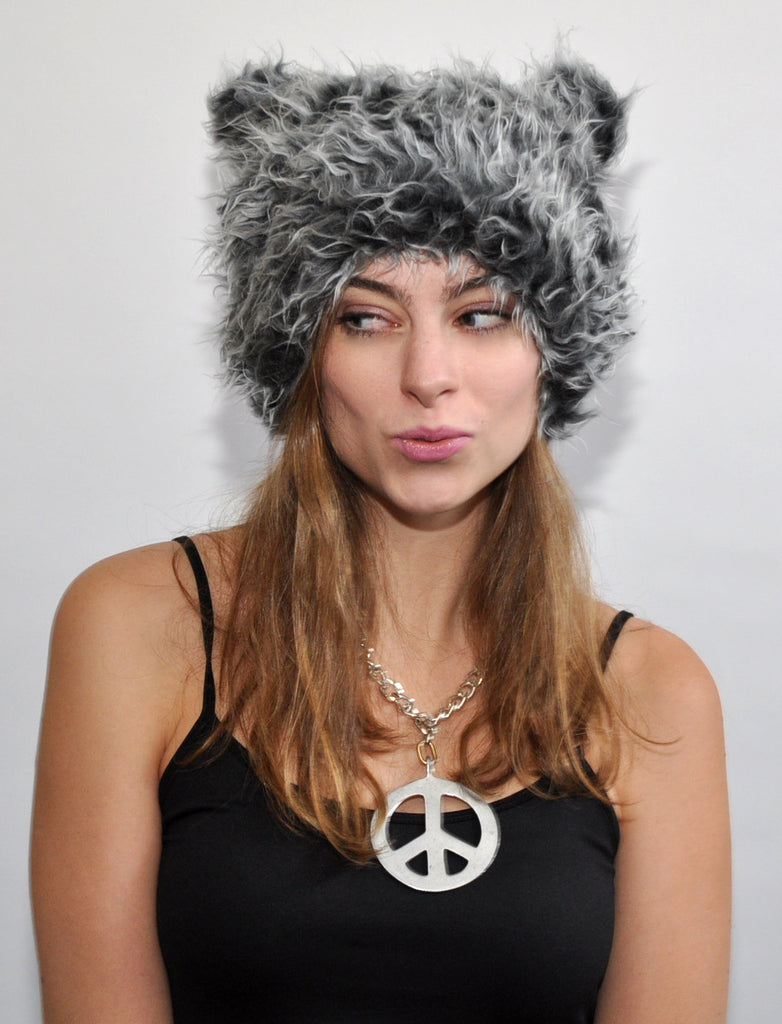 CURLY SHAG "Ears" Hat