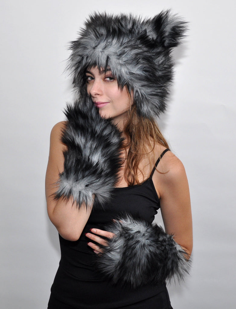 GRAY WOLF "Ears" Hat