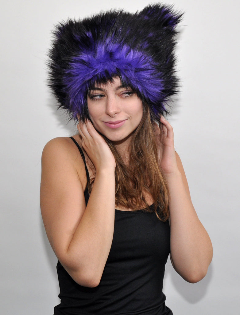PURPLE WOLF "Ears" Hat