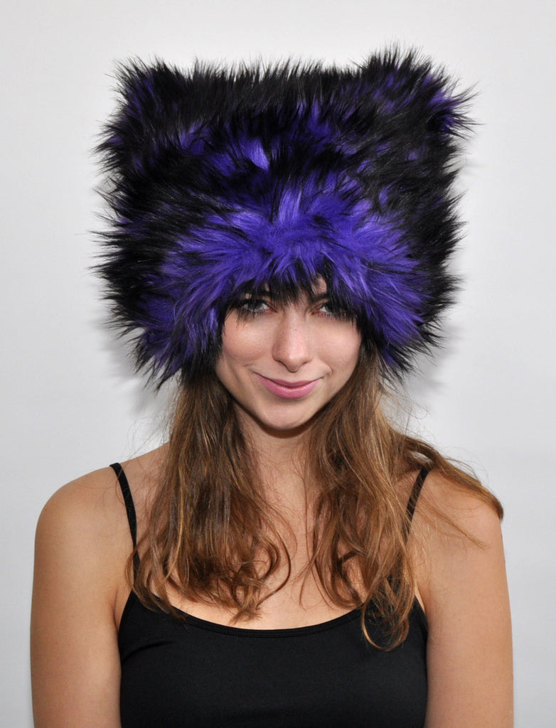 PURPLE WOLF "Ears" Hat