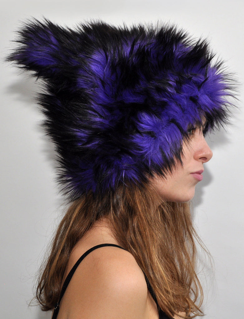 PURPLE WOLF "Ears" Hat