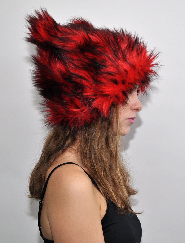 RED WOLF "Ears" Hat