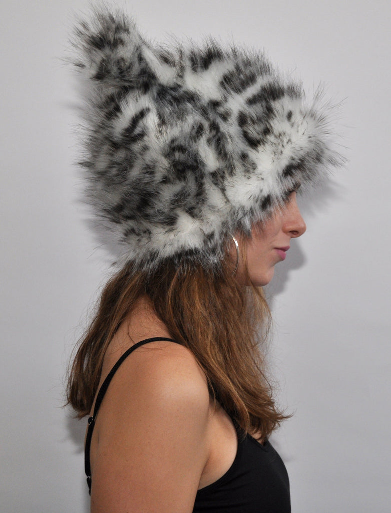 SNOW LEOPARD "Ears" Hat