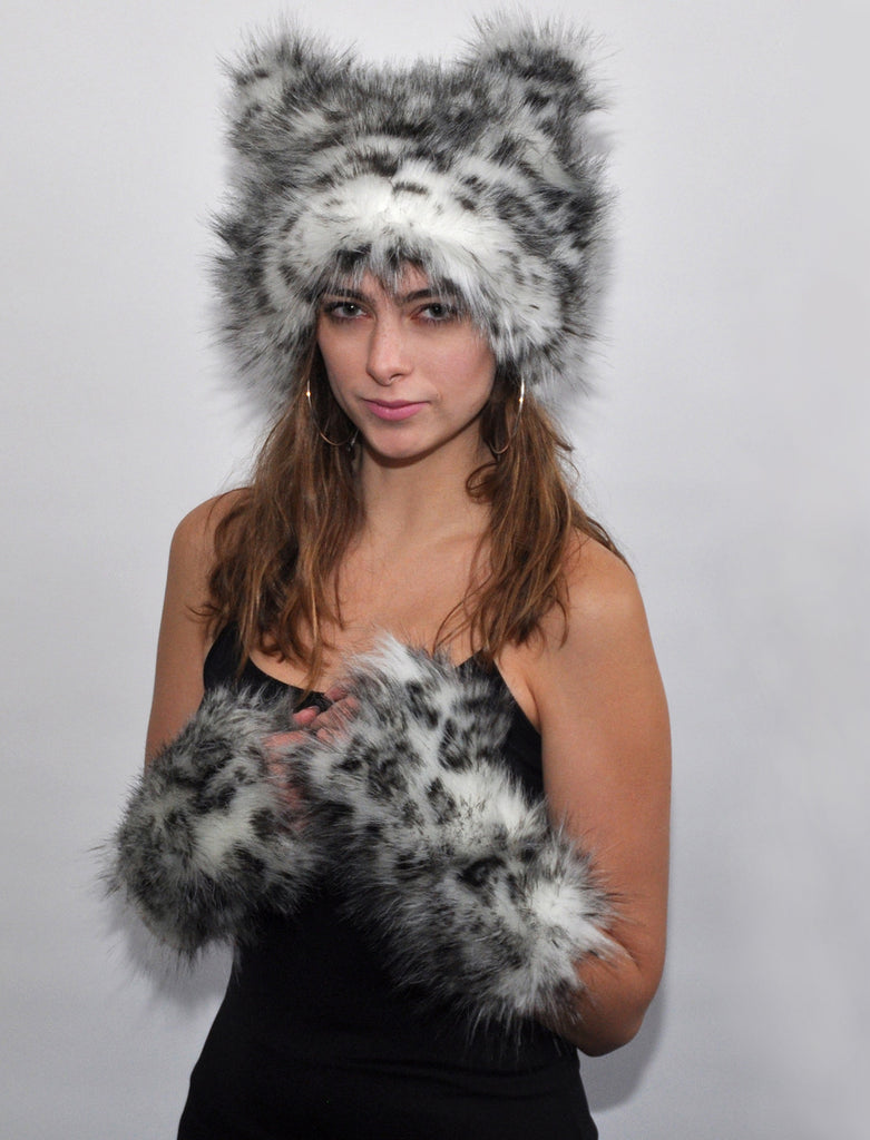 SNOW LEOPARD "Ears" Hat