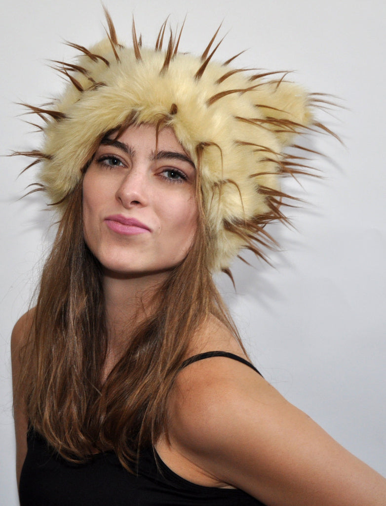 TIPSY BROWN ON TAN "Ears" Hat