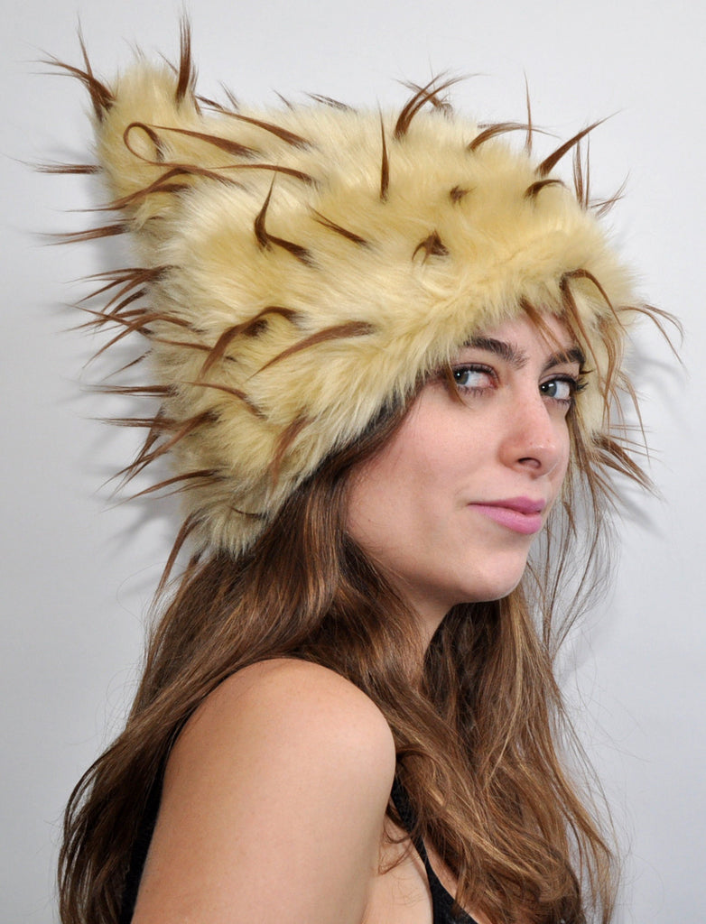 TIPSY BROWN ON TAN "Ears" Hat