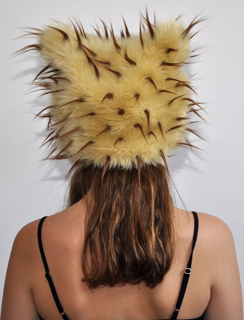 TIPSY BROWN ON TAN "Ears" Hat