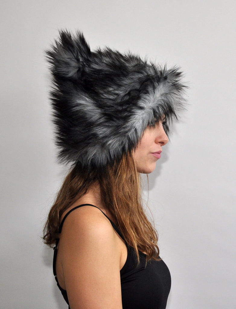 GRAY WOLF "Ears" Hat