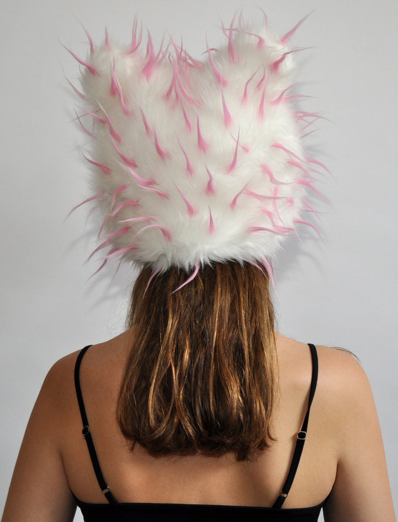 TIPSY PINK ON WHITE "Ears" Hat
